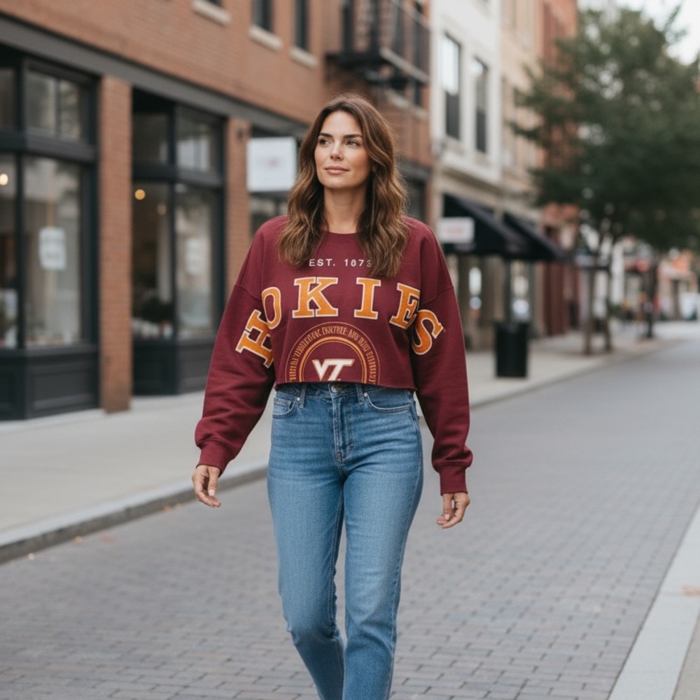Maroon Women's Sweatshirt